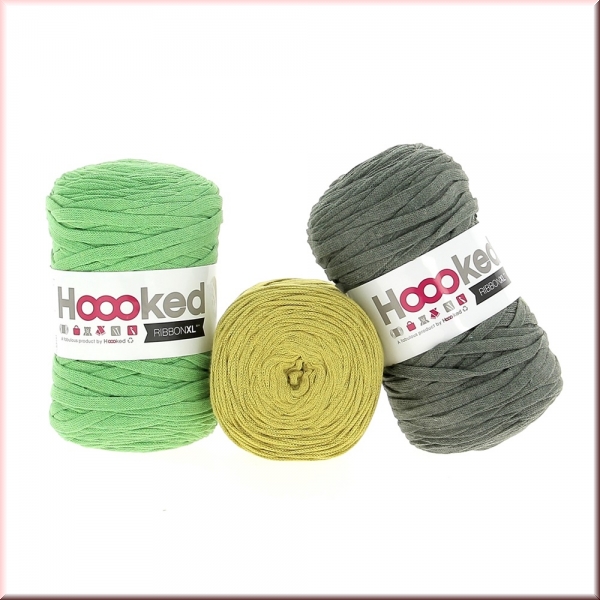 Hoooked Ribbon XL Green Deal
