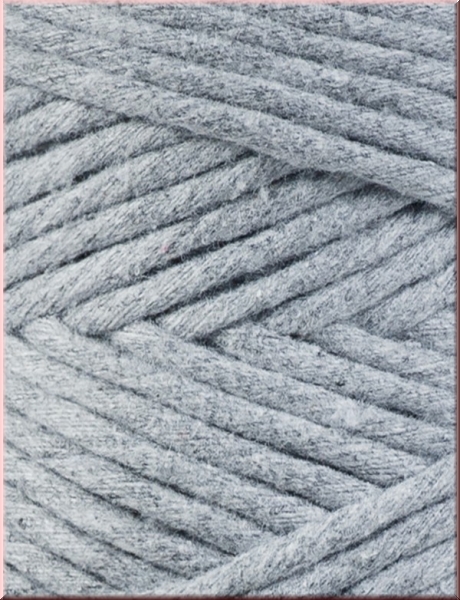 Bobbiny Macramegarn Durchmesser 3 mm 100 Meter Silver