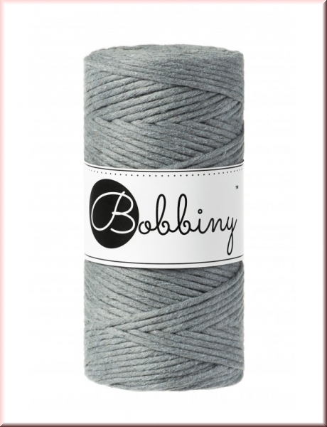 Bobbiny Macramegarn Durchmesser 3 mm 100 Meter Steel