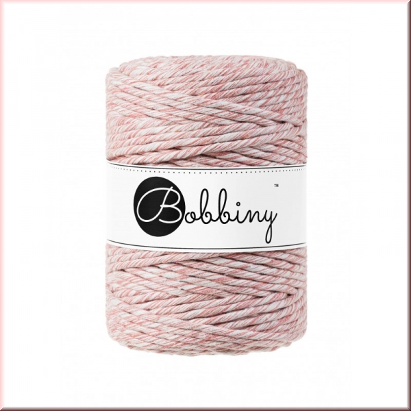 Bobbiny Macramegarn Durchmesser 5 mm 100 Meter Strawberry