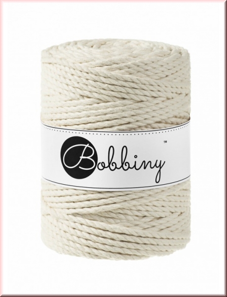 Bobbiny Macramegarn Durchmesser 5 mm 100 Meter 3 fach gedreht Teal