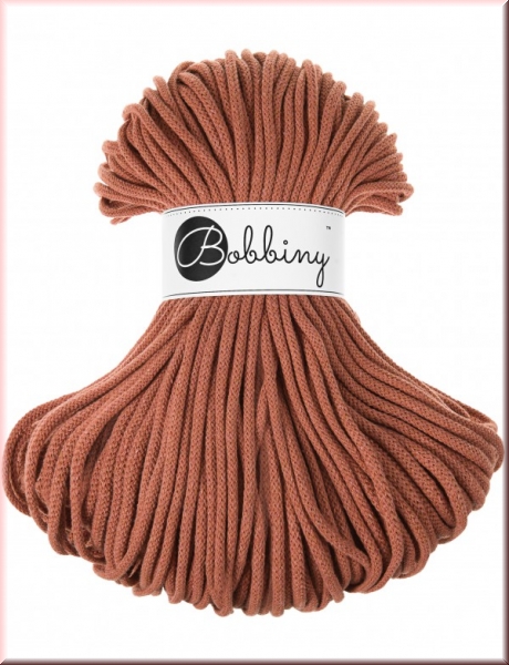 Bobbiny Cords 5mm 100 Meter Terracotta