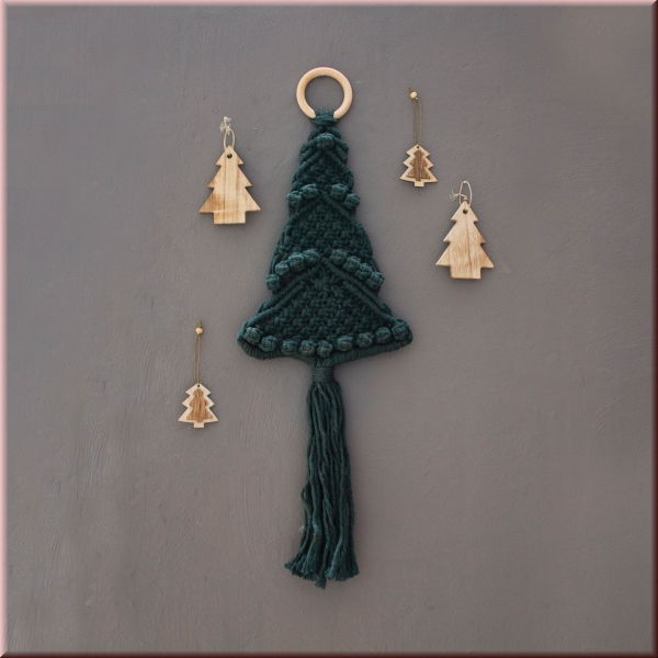 Makramee-Set Weihnachtsbaum - Pine