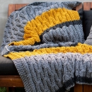 Strickanleitung Decke Sagres