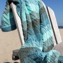 Strickanleitung Decke Colares